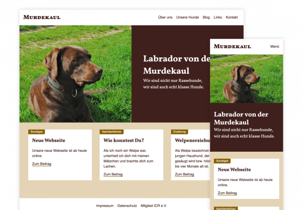 Screenshot: Labrador von der Murdekaul